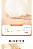 NNETM Warm Oval Sleeping Bag with Hat
