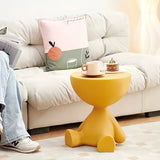 NNETM Legless Side Table - Ginger Color, 37x41cm