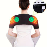 NNETM Dual Shoulder Heating Massager USB Temperature Control