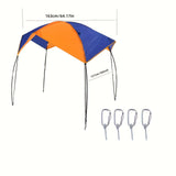 NNETM Boat Awning Shade Tent for 2-4 Person Use
