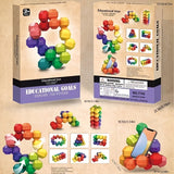 20pcs Magnetic Puzzle Ball Set – Plastic 3D DIY