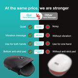 NNETM Electric Hand Massager with Heat & Compression(Black)