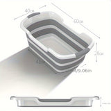 NNETM Foldable Pet Bathtub Large Capacity Dog Cleaning Bucket
