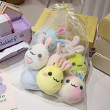 NNETM 9-Piece Adorable Easter Rabbit Plush Dolls Set