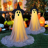 NNETM Halloween Ghost Outdoor Decoration USB Powered