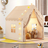 NNETM Kids Castle Play Tent Indoor Pretend Playhouse