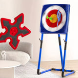 NNETM Throwing Spinning Axe Dart Target Outdoor Toy Set