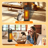 NNETM 2000W Portable Ceramic Heater with Remote