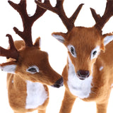 Plush Christmas Reindeer Decoration – Soft Festive Elk Toy