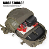 NNEOBA Waterproof Tactical Backpack Molle Rucksack Green