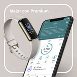 NNEOBA Fitness Tracker with AMOLED Display White