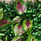 Artificial Green Plant Wall Panel 3D Faux Grass Background Decor