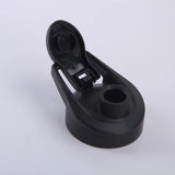 NNEOBA 2pcs 600ml Sports Water Bottle Black