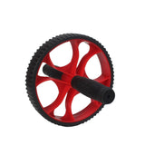 NNEOBA AB Roller Wheel – Single-Wheel Core Trainer for Gym & Home Workouts (Red)