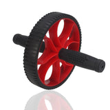 NNEOBA AB Roller Wheel – Single-Wheel Core Trainer for Gym & Home Workouts (Red)
