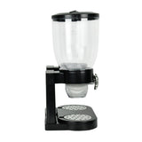 TOQUE Double Cereal Dispenser Dry Food Black-1910113168970092547