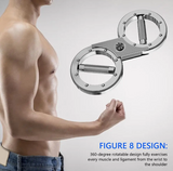NNEOBA 360-Degree Rotating Grip Strength Trainer