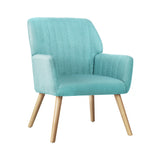NNEED Armchair Fabric Couches Blue
