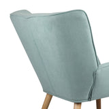 NNEED Armchair Fabric Upholstered Tub Chair Blue