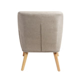 NNEED Armchair Linen Fabric Beige