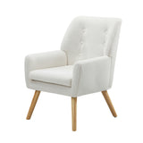 NNEED Armchair Sherpa White