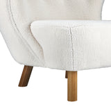 NNEED Armchair Accent Couches Sofa White