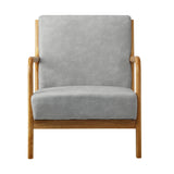 NNEED Armchair Wood Couches Light Grey
