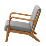 NNEED Armchair Wood Couches Light Grey