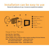 2.4 Screen 2.0Mp Security Camera With Tf Card Slot - Silver-1915196593859072003