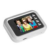 2.4 Screen 2.0Mp Security Camera With Tf Card Slot - Silver-1915196593859072007