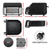 NNEDSZ Air Fryer 10L LCD Kitchen Oven