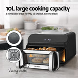 NNEDSZ Air Fryer 10L LCD Kitchen Oven