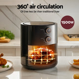 NNEDSZ Devanti 4L Air Fryer Knob Control 1500W