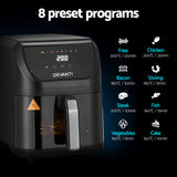 NNEDSZ Air Fryer 5L W/ LCD Touch 1500W