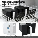 Devanti Air Fryer Oven 11L Dual Zone Fryers