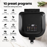 NNEDSZ Devanti 5.5L Air Fryer & Grill LCD Fryers 1500W