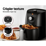 NNEDSZ Devanti Air Fryer 2.5L Knob Fryers
