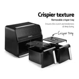 NNEDSZ Devanti Air Fryer 8L Dual Zone Fryers