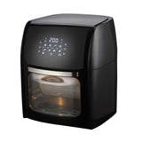 NNEDSZ 14L Digital Turbo Air Fryer Cooker w/ Rolling Cage/Rotisserie
