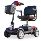 NNEMB -Mid-Sized Foldable Electric Motorised Mobility Scooter - Red