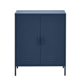 NNEDSZ Artiss Buffet Sideboard Metal Cabinet - SWEETHEART Blue