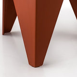 NNEDSZ Artiss 4PC Puzzle Stool Bar Stools Stackable Red