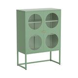 NNEDSZ ArtissIn Buffet Sideboard Metal Cabinet - ELLA Green