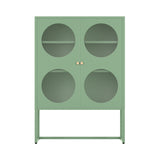 NNEDSZ ArtissIn Buffet Sideboard Metal Cabinet - ELLA Green