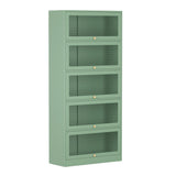 NNEDSZ ArtissIn Buffet Sideboard Cupboard Cabinet Storage Mesh Doors Metal Green ELIA