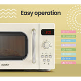 NNEDSZ Comfee 20L Microwave Oven 800W Cream