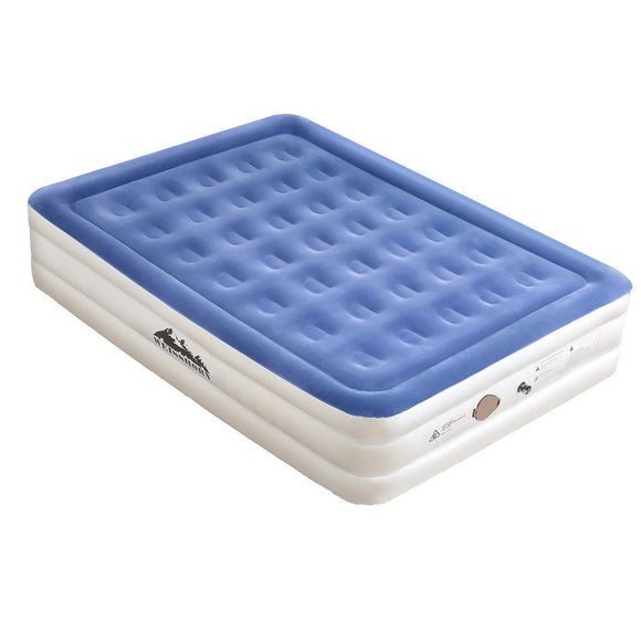 NNEDSZ Air Mattress Queen Inflatable Bed 46cm Air bed Cube