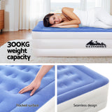 NNEDSZ Air Mattress Queen Inflatable Bed 46cm Air bed Cube
