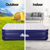 NNEDSZ Air Mattress Queen Inflatable Bed Air bed 51cm