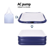 NNEDSZ Air Mattress Queen Inflatable Bed Air bed 51cm